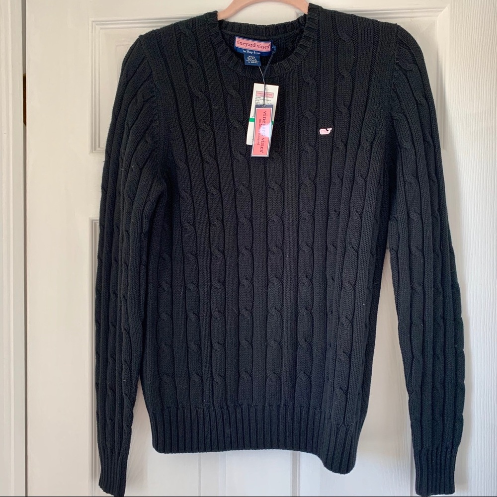 Vineyard Vines “Kelly” Cable Knit Sweater